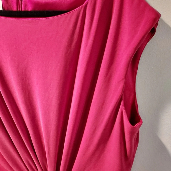 Woman Jones Studio Pink Cap Sleeve Dress in Size 18W - Picture 4 of 10